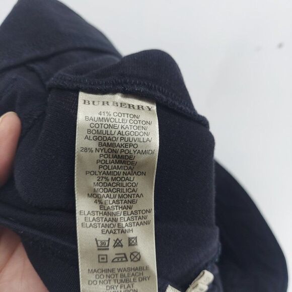 Burberry Brit Black knit pants women size small - Picture 12 of 12